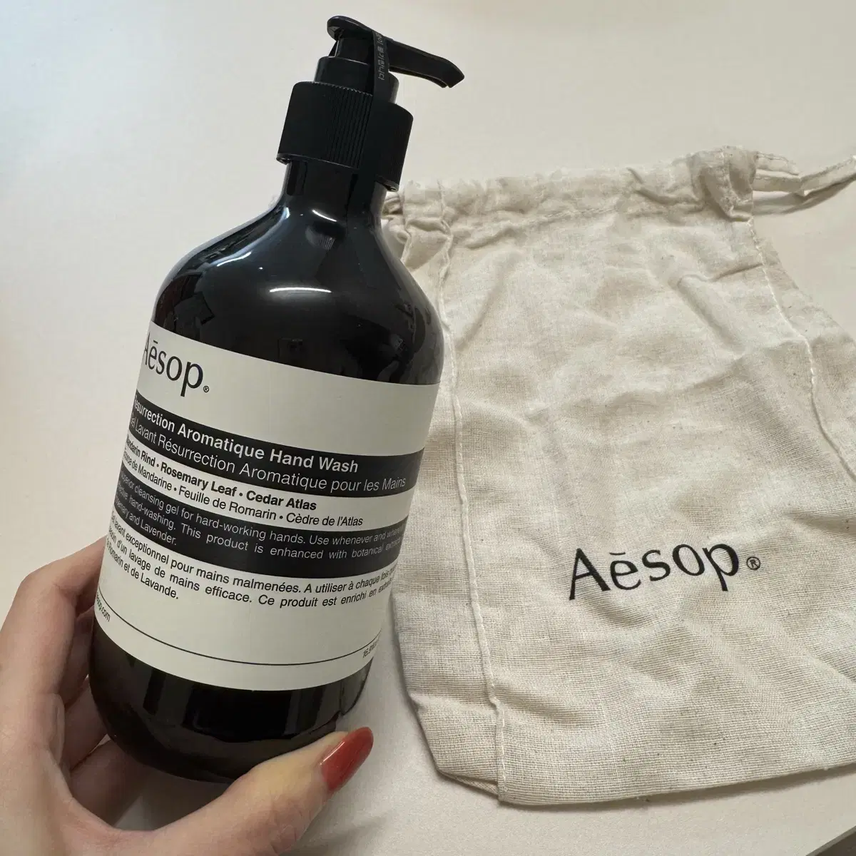 Aesop 이솝 레저렉션 아로마틱 핸드워시 500ml 새상품