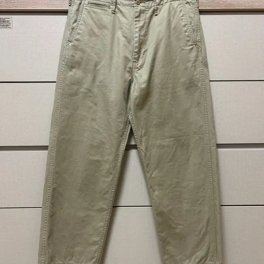 옴니갓 OMNIGOD US Khaki Trousers 카키 치노 30