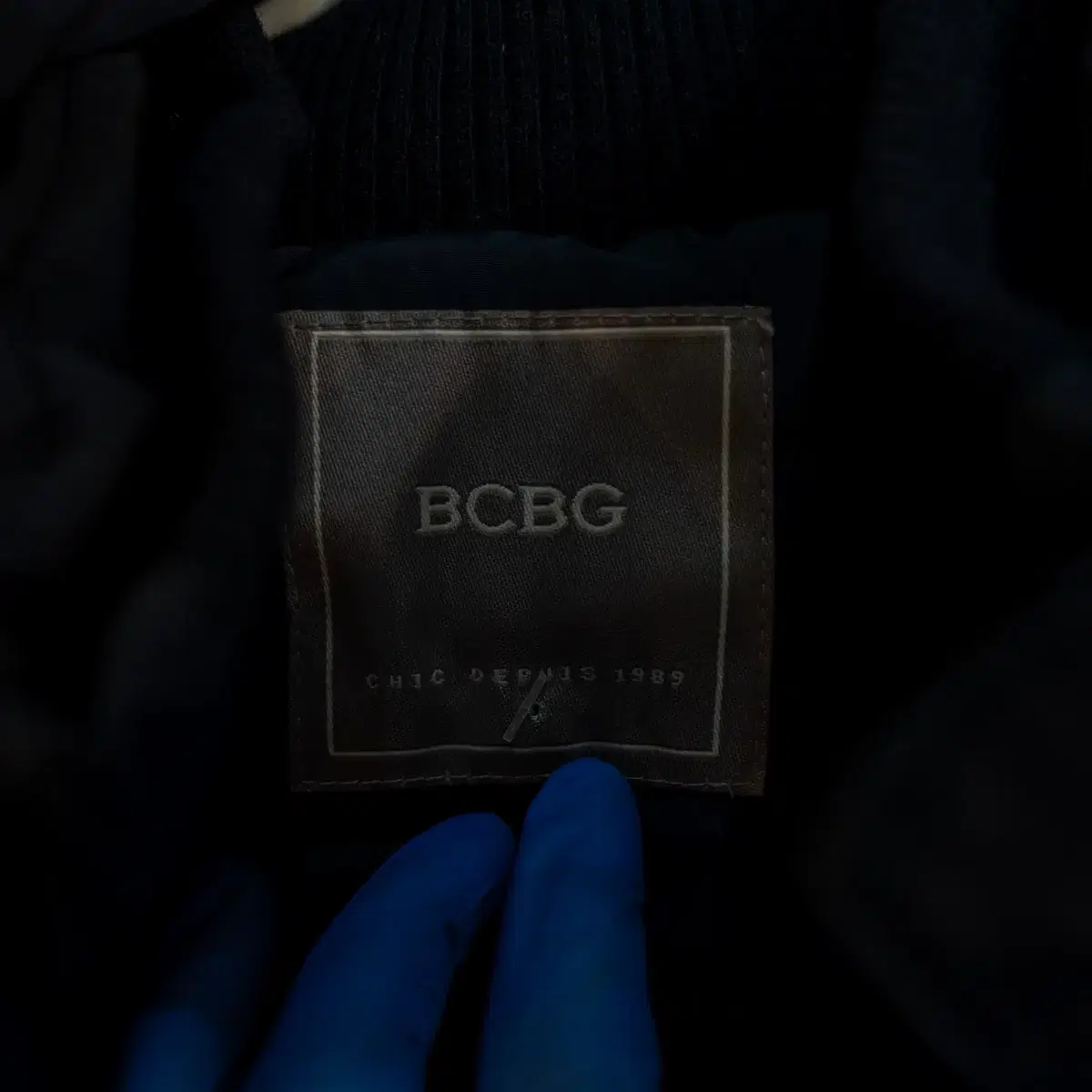 여성패딩 BCBG거위털롱패딩 90사이즈