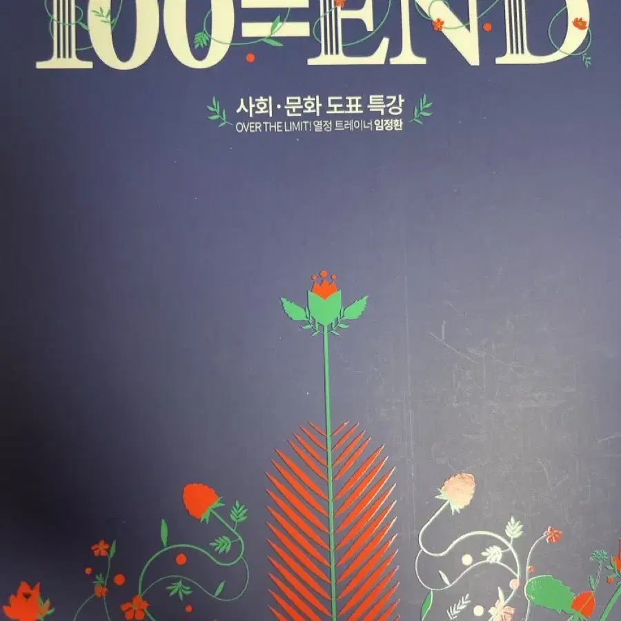 새 책 두각 임정환 선생님 100 end 사회문화 도표 특강