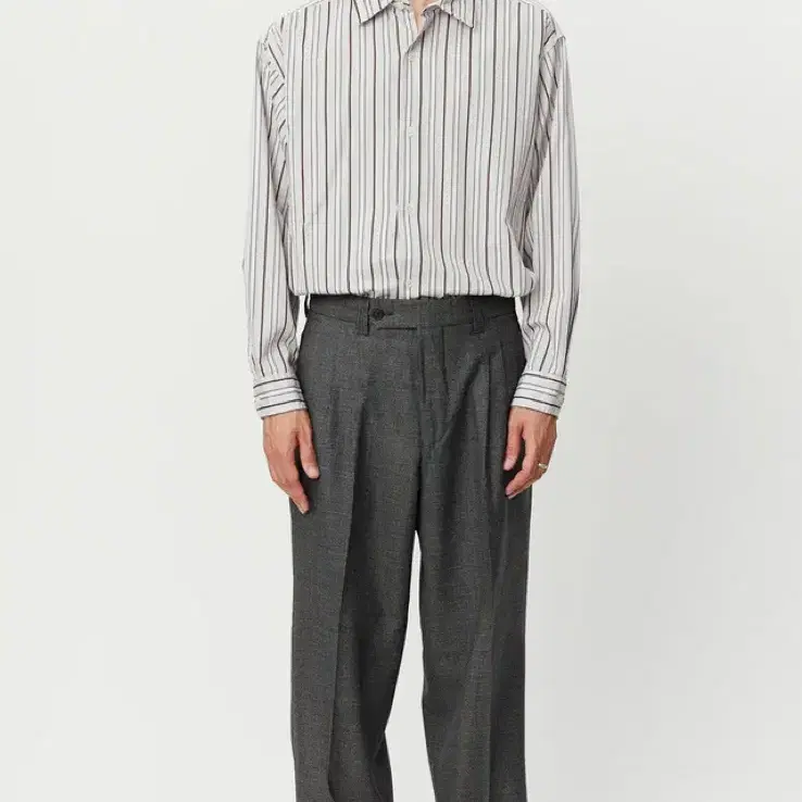 MFPEN classic trousers black flicker