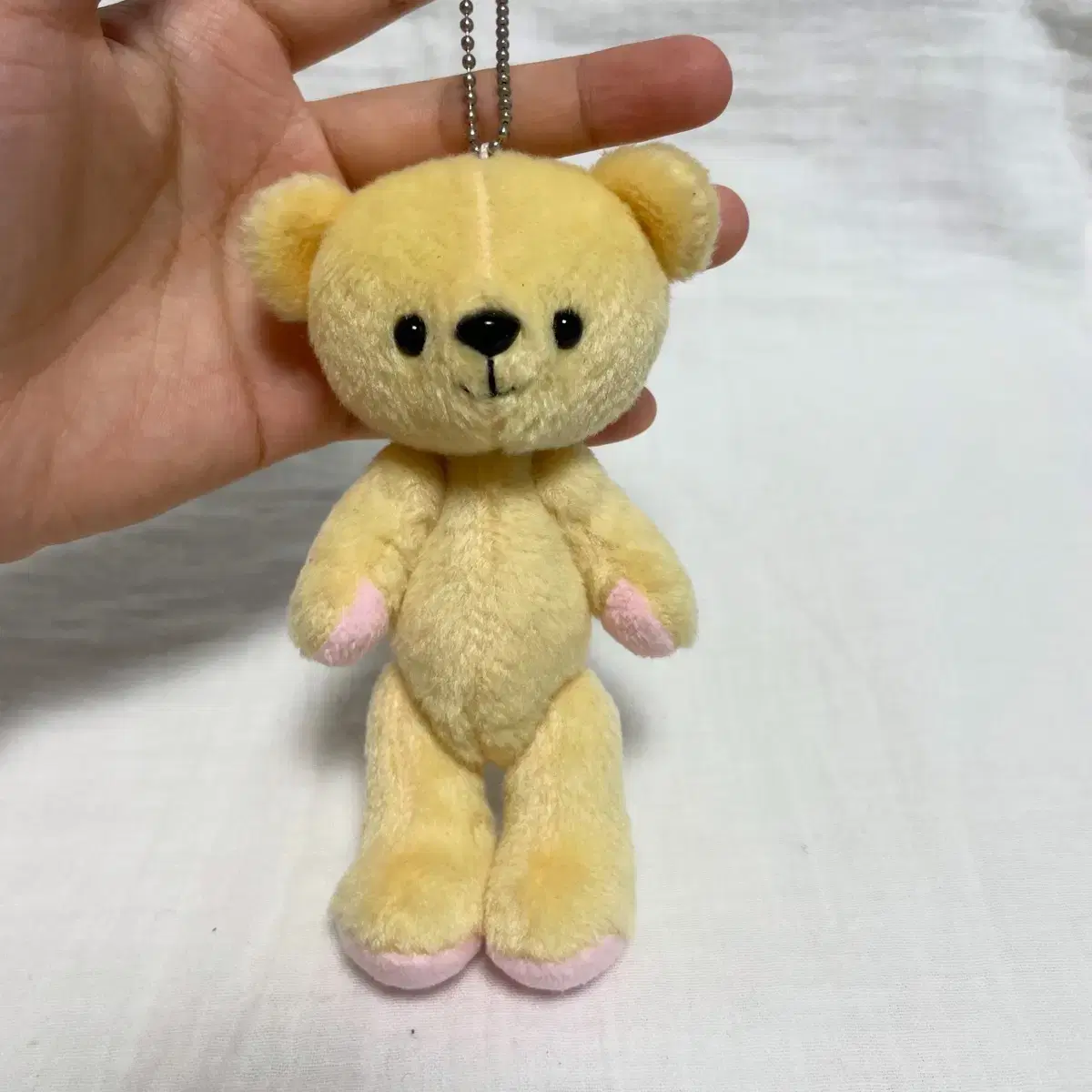 Articulated Bear doll keyring