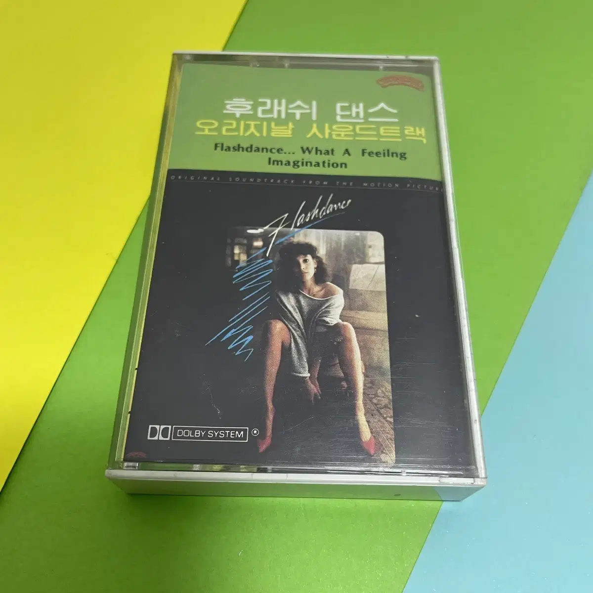 [중고음반/TAPE] 플래쉬댄스 영화음악 OST 카세트테이프