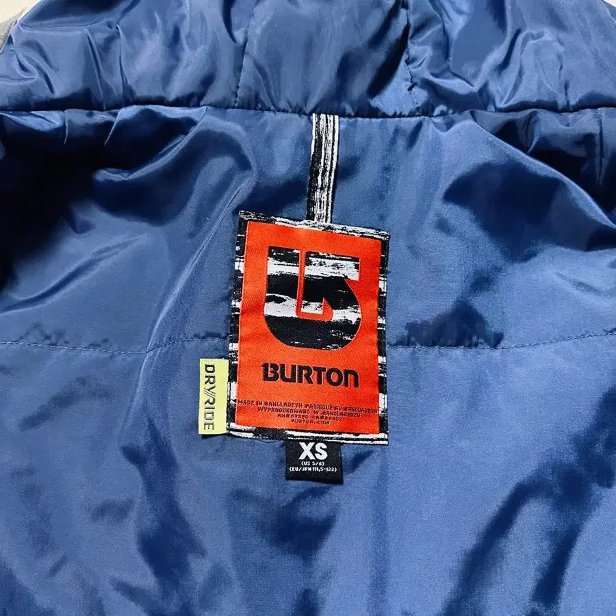 Burton 아동 보드복 (상,하의)