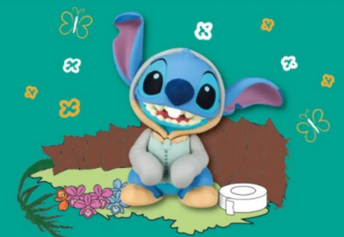 Disney Stitch Figure Gacha Gacha bamby Collaboration Unsealed