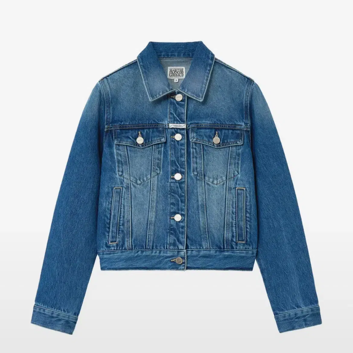 마리떼 DENIM TRUCKER JACKET blue(남성) M