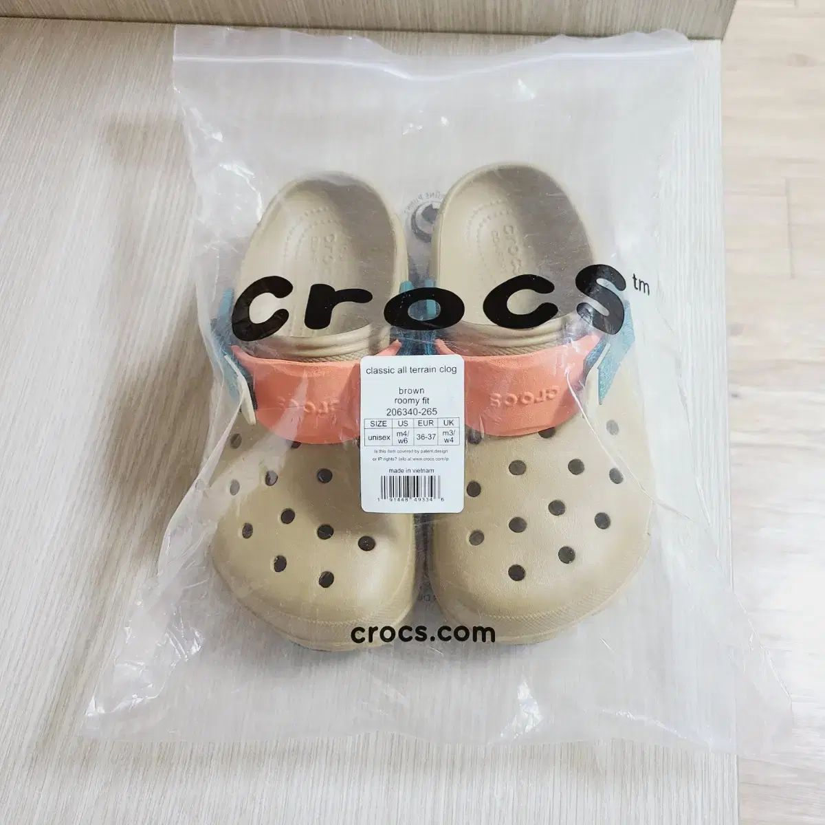 새상품) 230~235 크록스 CROCS 클래식 올터레인 클로그 M4W6