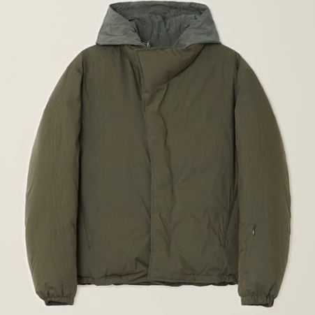 (구매)SHRUNKEN PUFFER DOWN PARKA KHAKI [L]