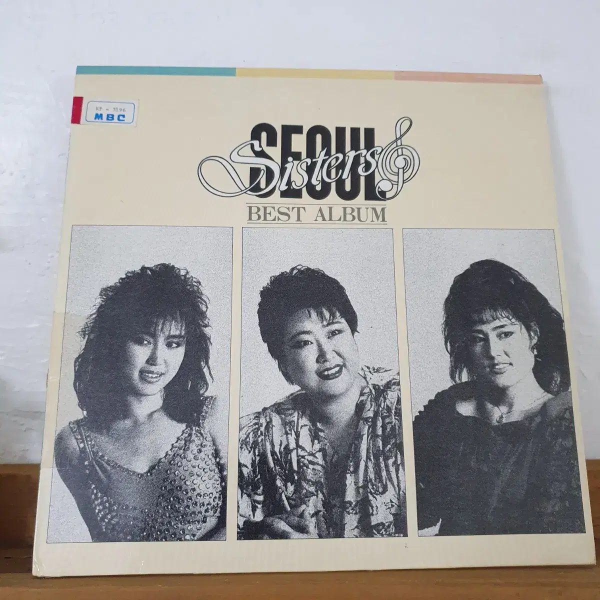 서울시스터즈 베스트앨범 LP 1987    청춘열차