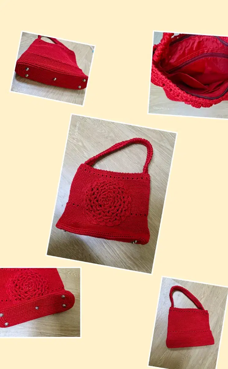 Red Rose Handbag