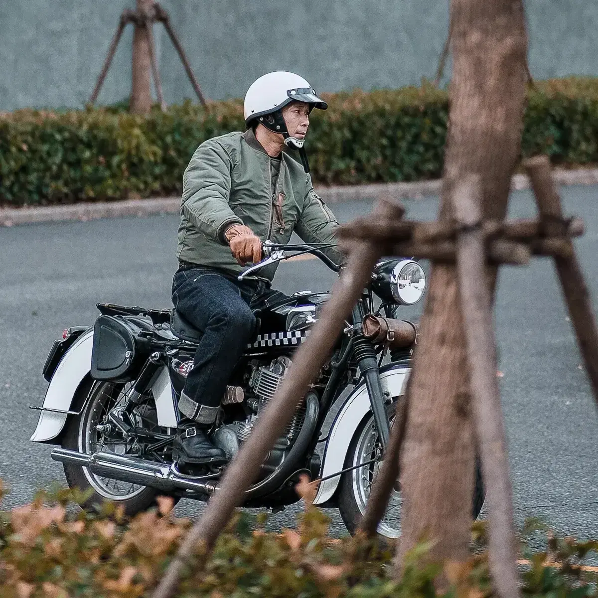 브론슨 1950s USAF MA-1 Flight Jacket (L)