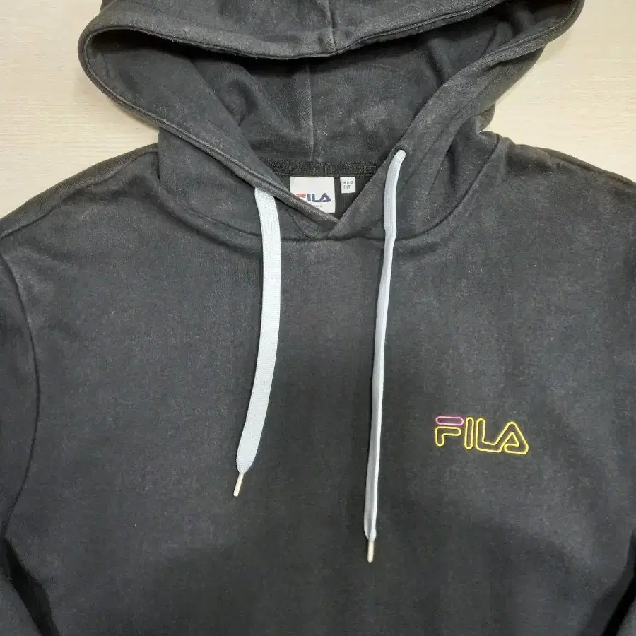 XL105 FILA Kor 슬림핏 후드티 블랙 XL-364