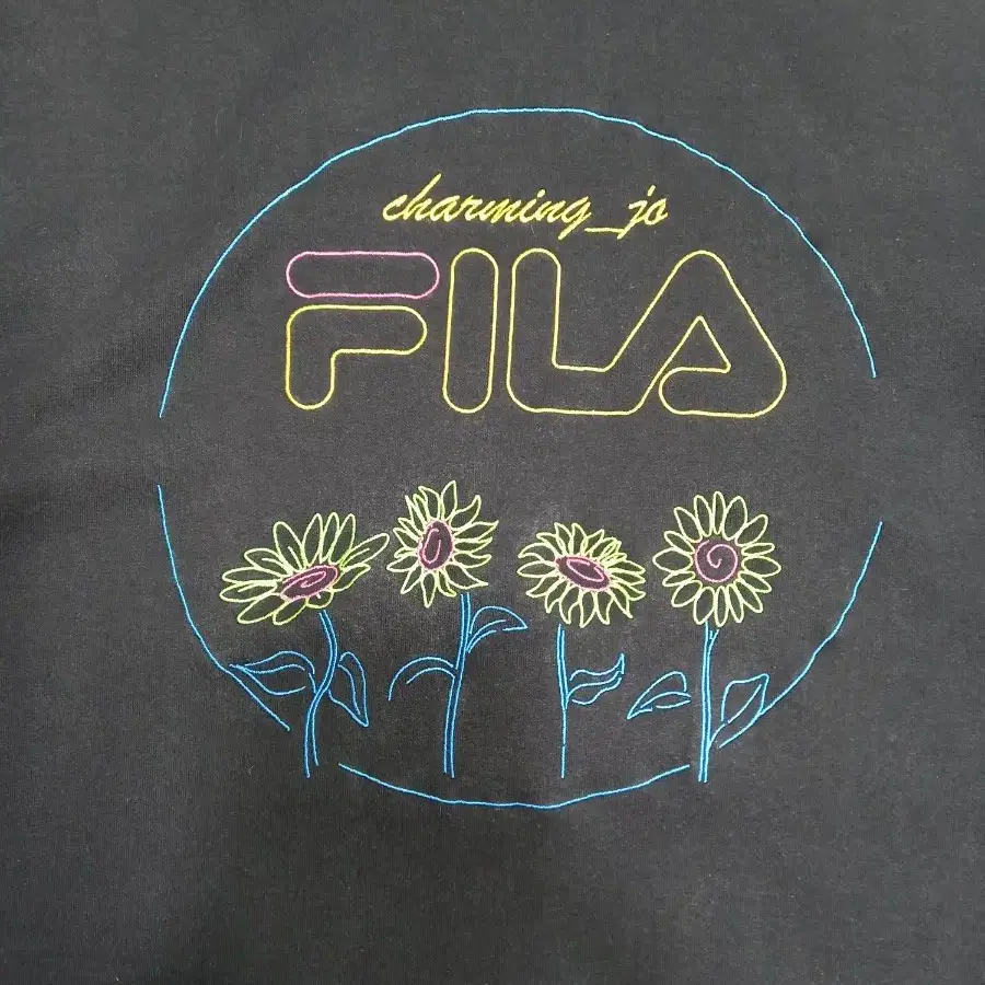 XL105 FILA Kor 슬림핏 후드티 블랙 XL-364