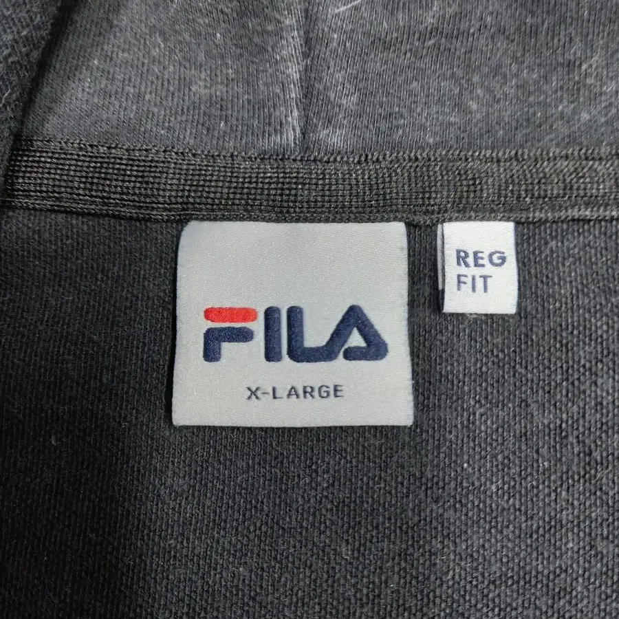 XL105 FILA Kor 슬림핏 후드티 블랙 XL-364