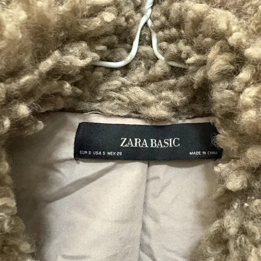 zara 뽀글이 퍼 자켓