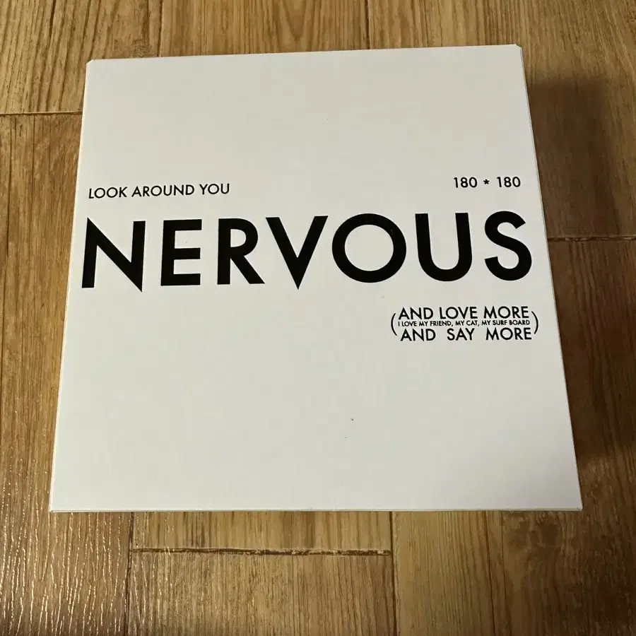 너버스 볼캡 07 판매 미개봉 NERVOUS