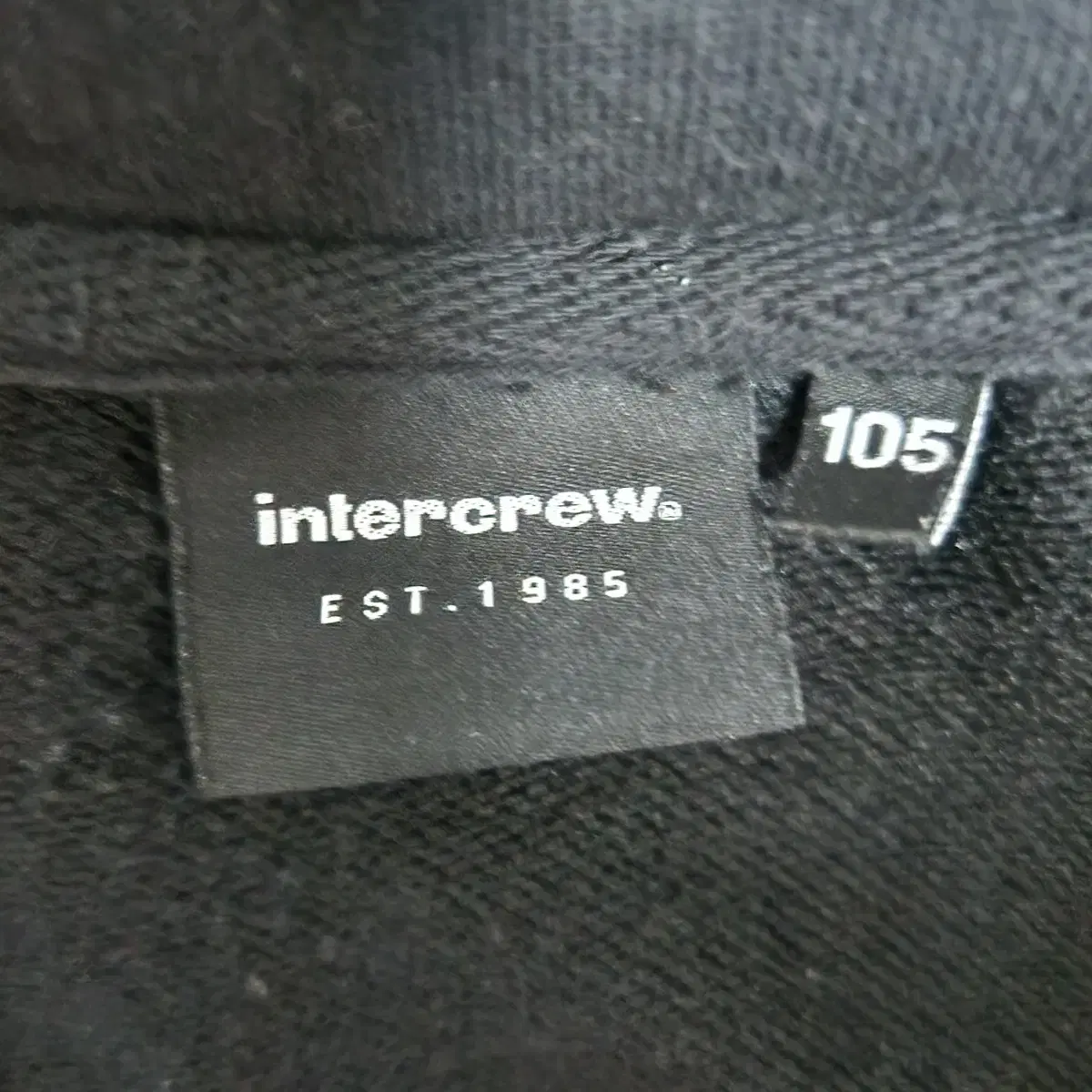 인터크루 intercrew 105 후드티