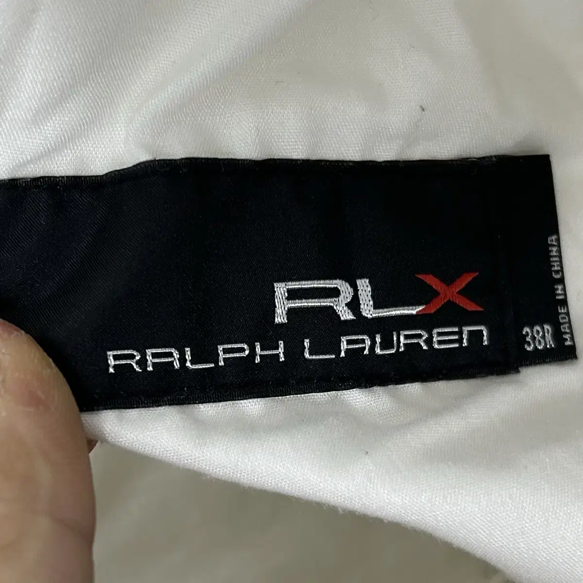 폴로 랄프로렌 RLX 화이트 모터 스포츠 팬츠