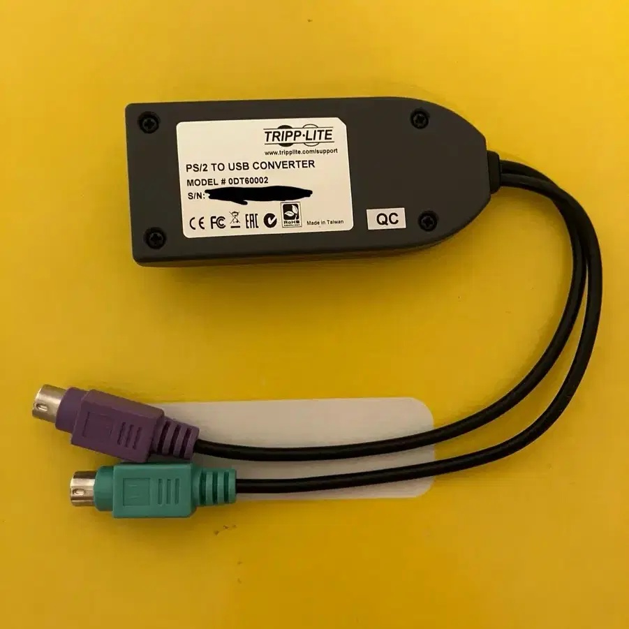 TRIPP LITE USB to PS/2 액티브 컨버터 KVM 스위치