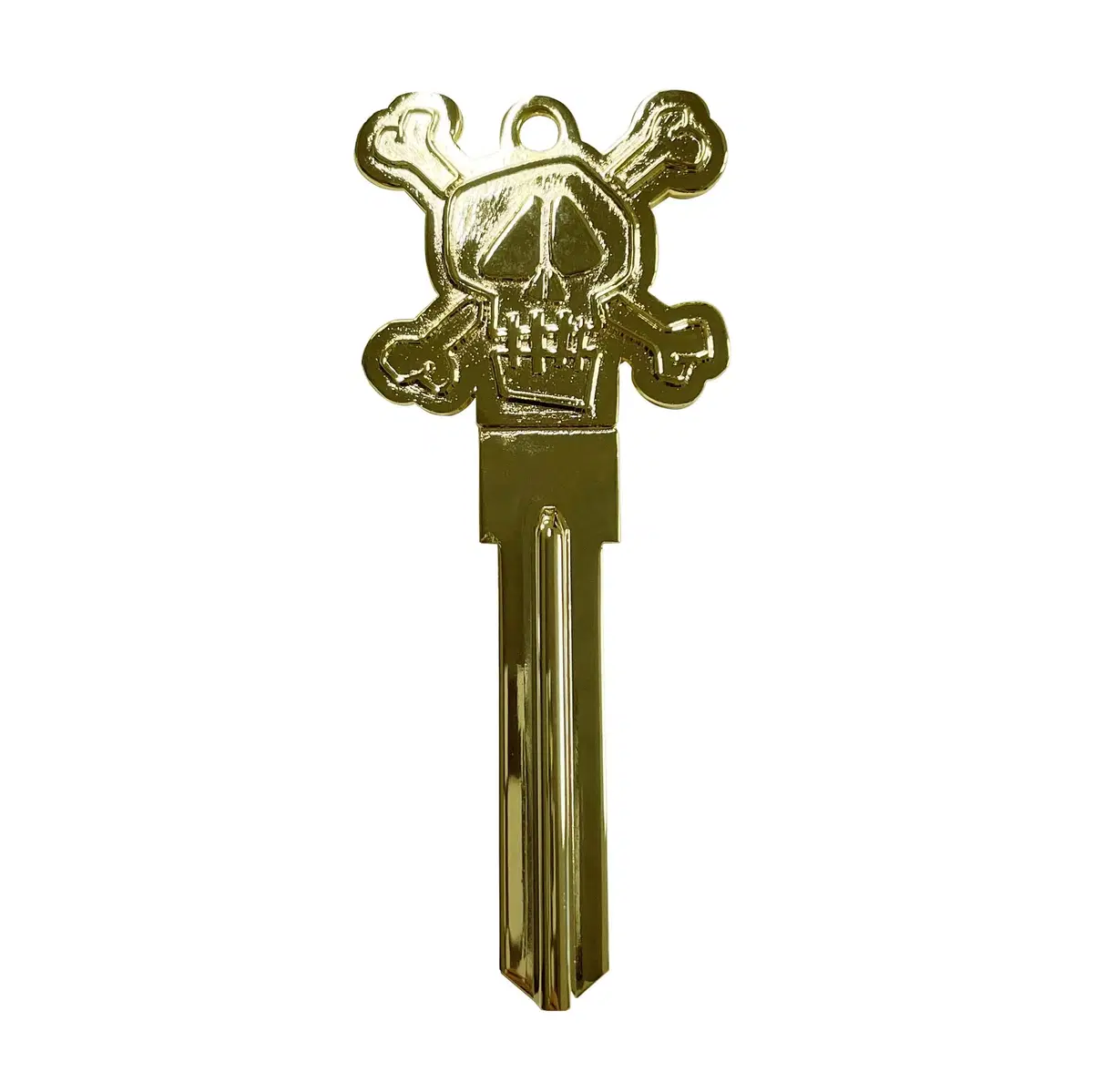 Stussy Thorn and 1st Anniversary Skull Key Base keyring Gold