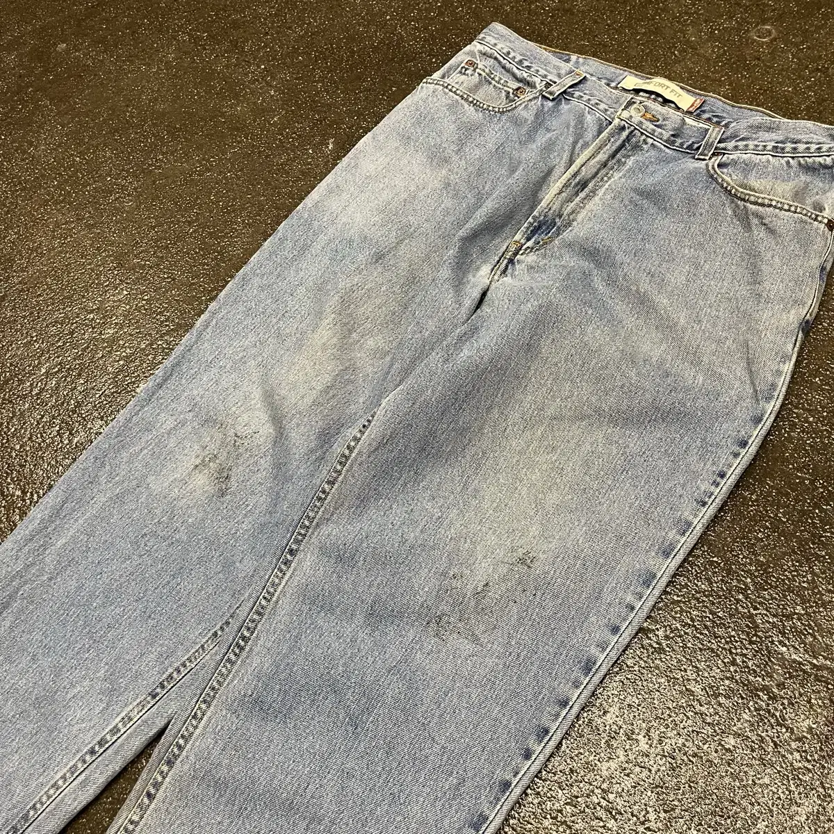 00s Levis 560 배기 팬츠 (36)