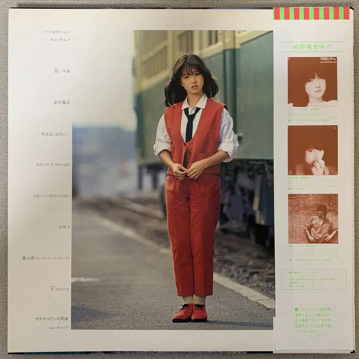 [JPOP] Akina Nakamori - Variation LP