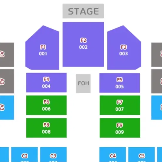ado Hibana공연 F2구역 4열