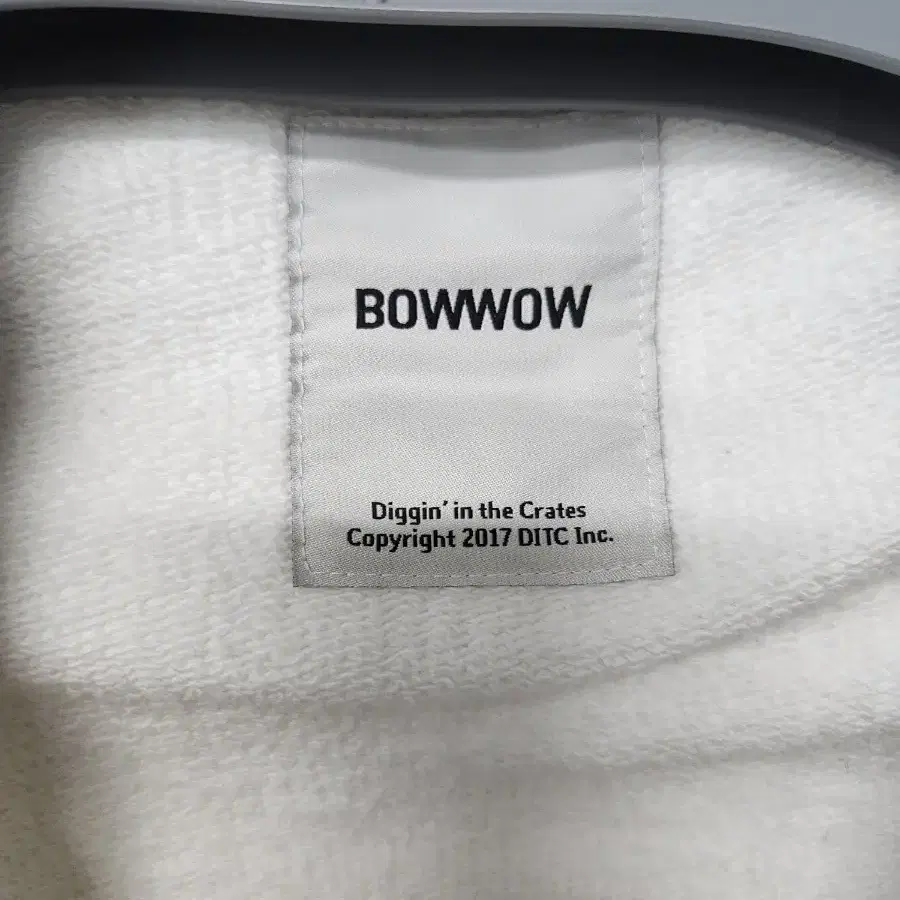 bowwow beams 스웻 후드집업  L 안셀름