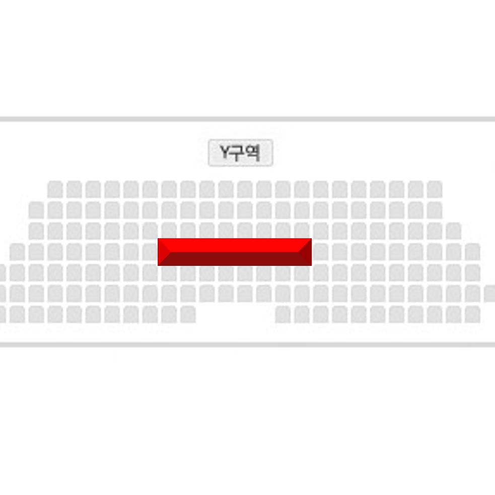 [최고명당] QWER 일요일 지정석 Y구역 중앙4열 1석 양도
