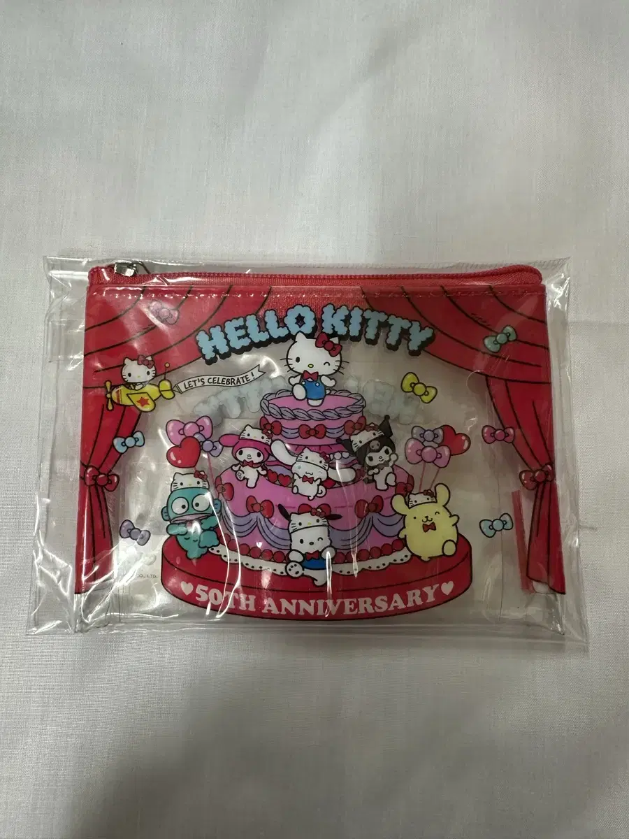 Hello Kitty 50th Anniversary Sanrio Pouch (Sanrio Organization)