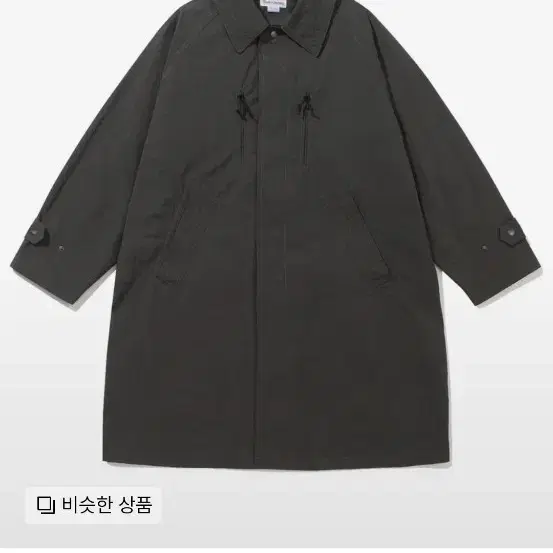 네이머클로딩 POINTER COAT CHARCOAL