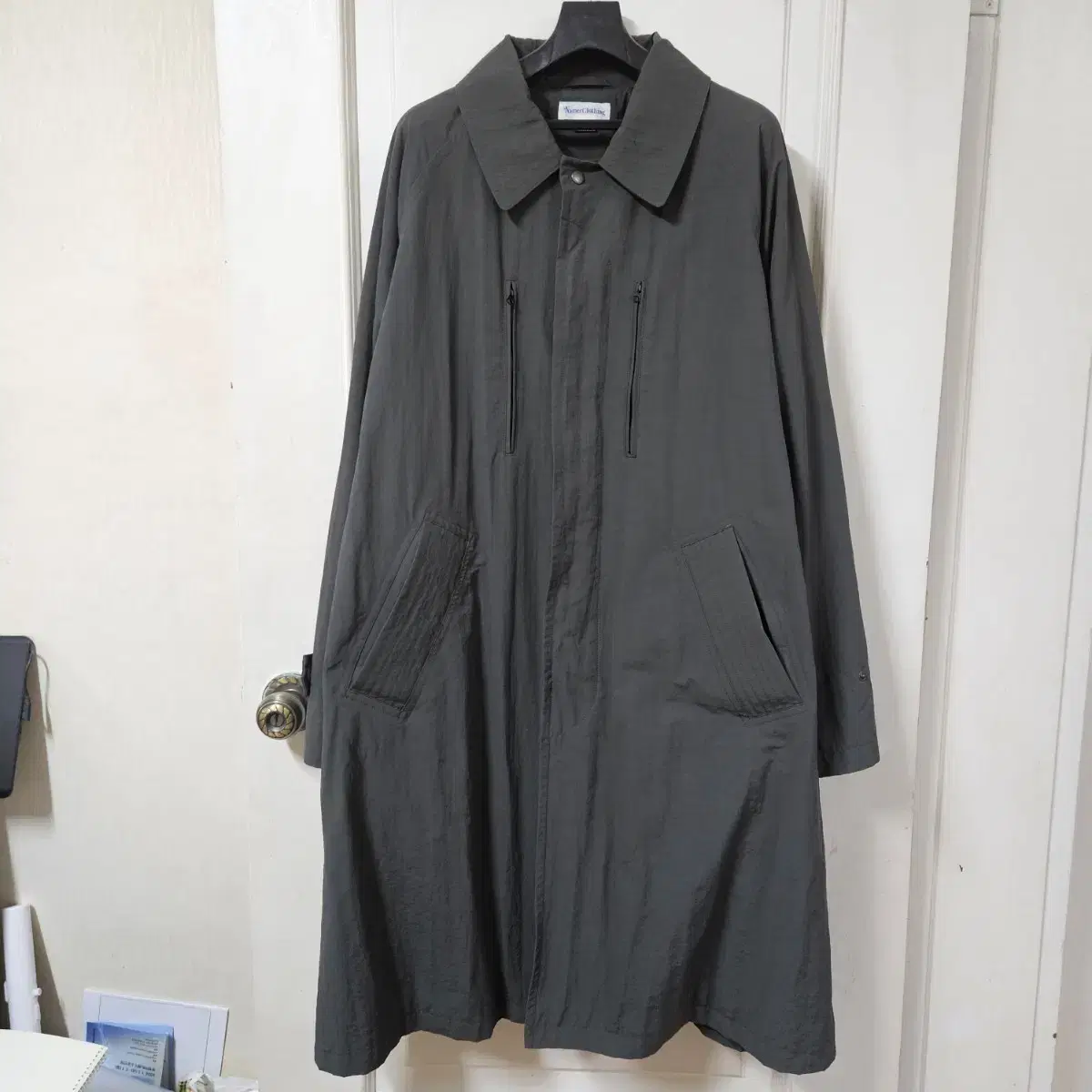 네이머클로딩 POINTER COAT CHARCOAL