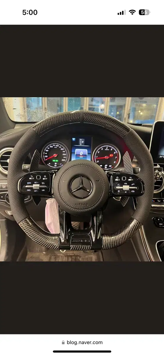 벤츠 amg D컷핸들