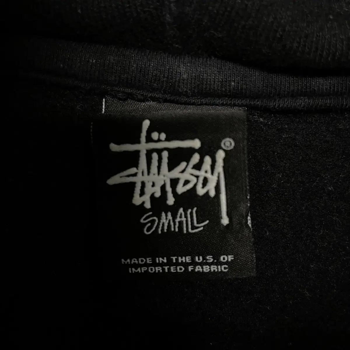 스투시 Stussy 멀티 로고 후드티 블랙