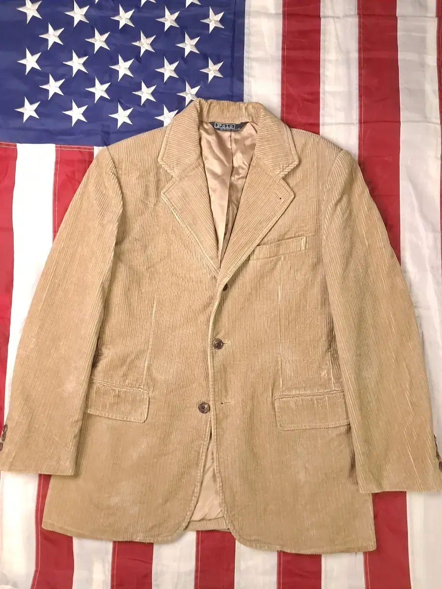 Original 80's Ralph Lauren Polo Corduroy 3-button Blazer