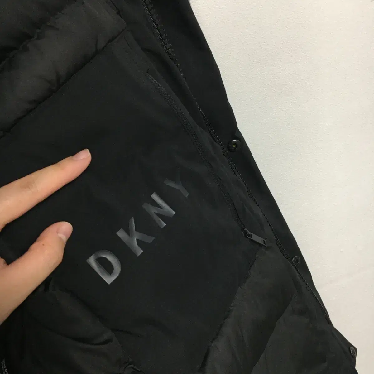 DKNY 도나카란 남성 후드 패딩 자켓 L