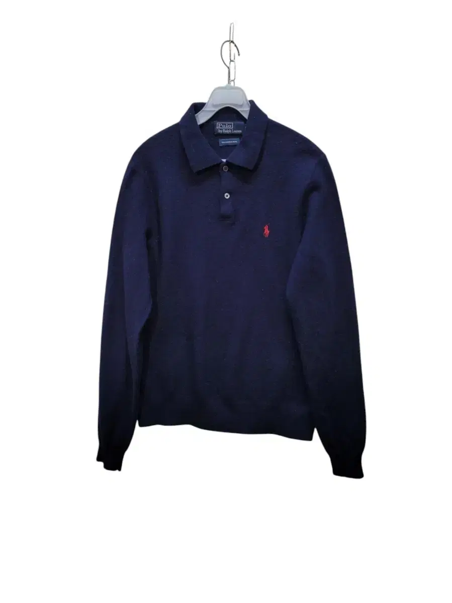 Unisex Polo Ralph Lauren Navy Knit with Genuine Kara