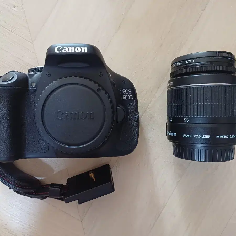 캐논 EOS 600D DSLR 카메라 세트 + 시그마 30mm 렌즈