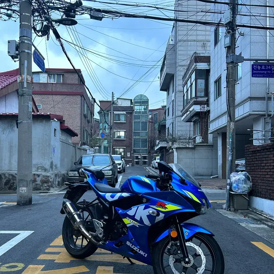 스즈키gsx-r125 오토바이 판매합니다 (개인) 스즈키gsxr125