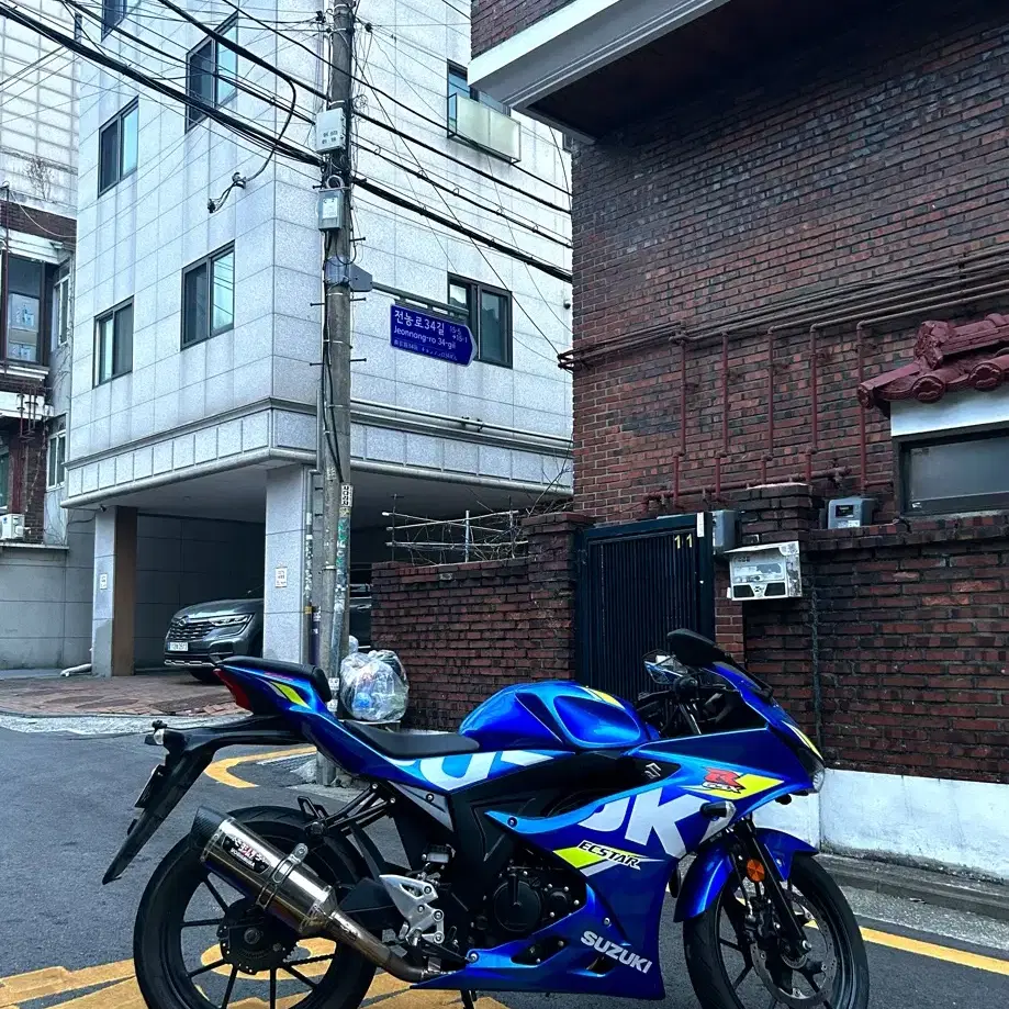 스즈키gsx-r125 오토바이 판매합니다 (개인) 스즈키gsxr125