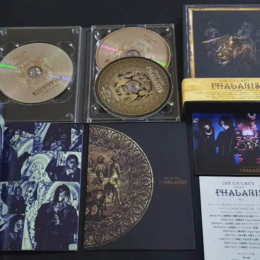 디르앙그레이 11집 앨범 PHALARIS (2CD+Blu-ray) 한정반