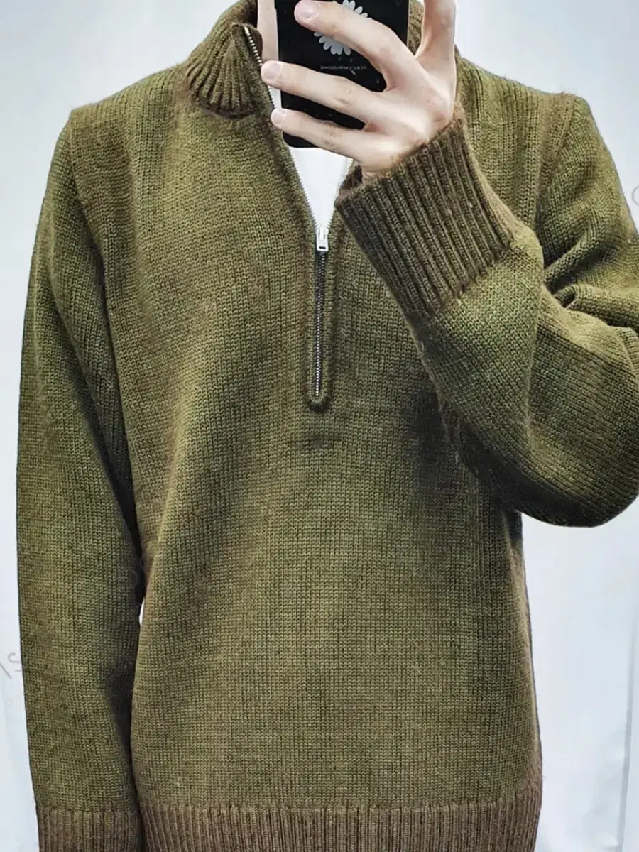 Margiela Half Zip-Up Knit [M/100-105]