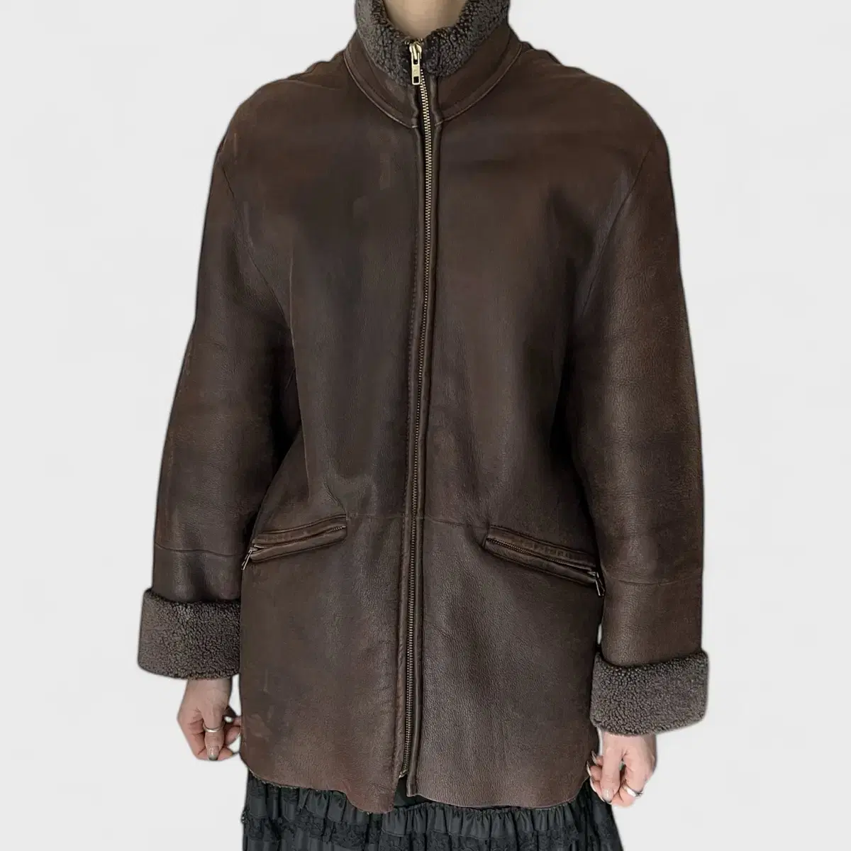 Giorgio Armani shearling Jacket