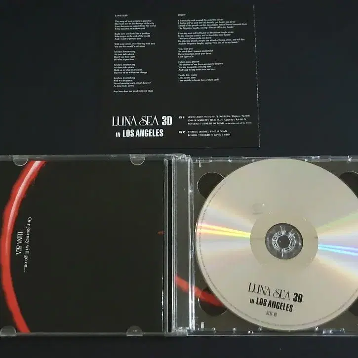 루나씨 라이브 앨범 LUNA SEA IN LOS ANGELES (2CD)