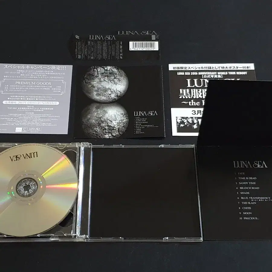 루나씨 앨범 LUNA SEA (CD+DVD) 1집 리마스터링 음반