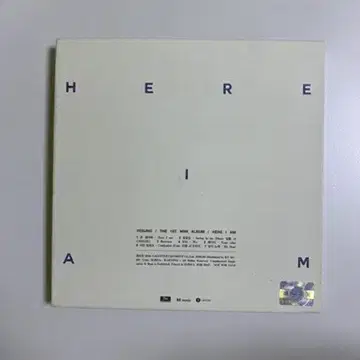 예성 싸인 앨범 Here I am