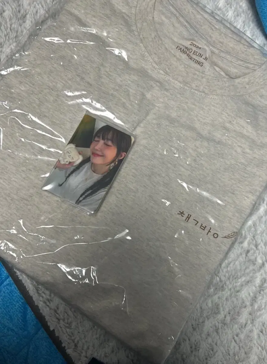 apink eunji fanmeeting t-shirt photocard