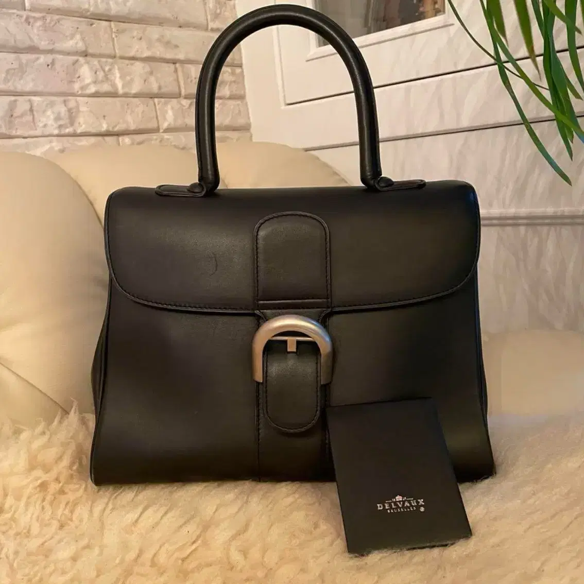 DELVAUX 델보 빈티지 로데오 카페리옹