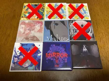 아도 모나리자 옆모습 캔뱃지 4종 세트