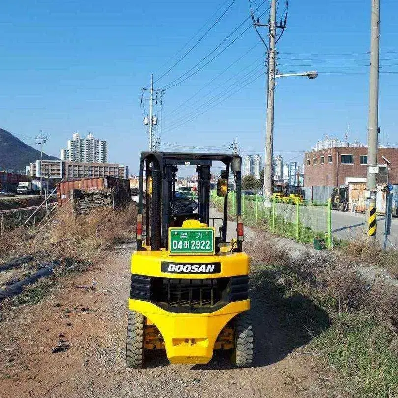 두산 2.5톤 디젤중고지게차